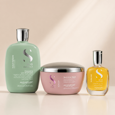 Alfaparf Semi Di Lino Pack Mixto Hair Loss Energizing Shampoo 250 ml + Mascarilla 200 ml + Cristalli Liquidi 30 ml