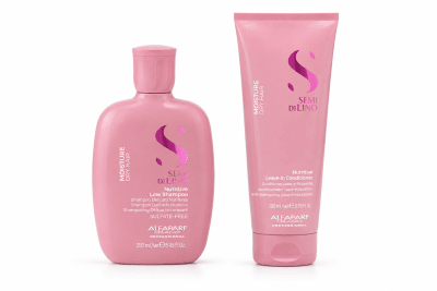 Pack Alfaparf Semi Di Lino Moisture Nutritive Low Shampoo 250 ml + acondicionador 200 ml