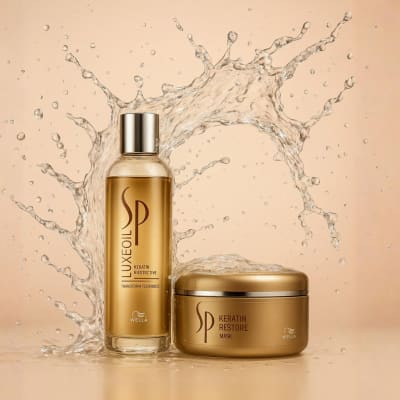 Wella Professionals SP Luxe Oil Pack Shampoo 200 ml + Mascarilla 150 ml