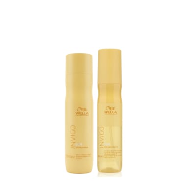 Wella Professionals Invigo Sun Pack Shampoo 250 ml + Leave-In 150 ml Protección Solar