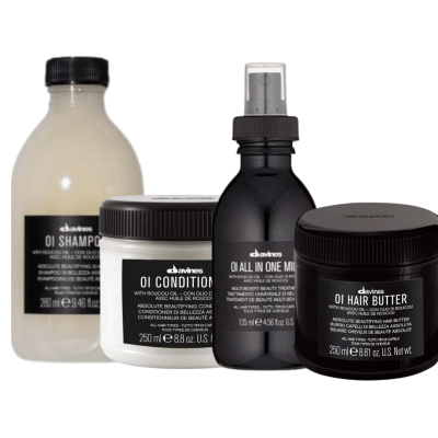 Davines OI Pack Completo Shampoo + Acondicionador + OI Oil + All In One Milk