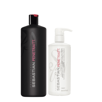 Sebastian Professional Penetraitt Pack Reparador Shampoo 1000 ml + Mascarilla 500 ml Intensivo