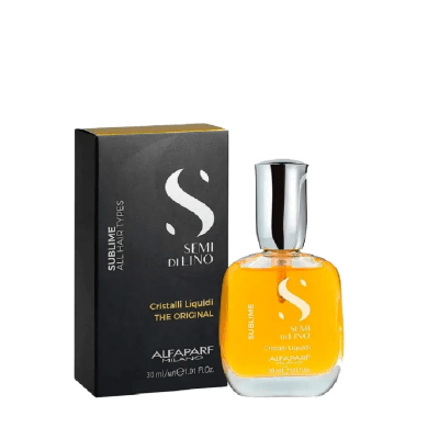 Alfaparf Milano Semi Di Lino Cristalli Liquidi Sérum Capilar Brillo y Protección 30 ml