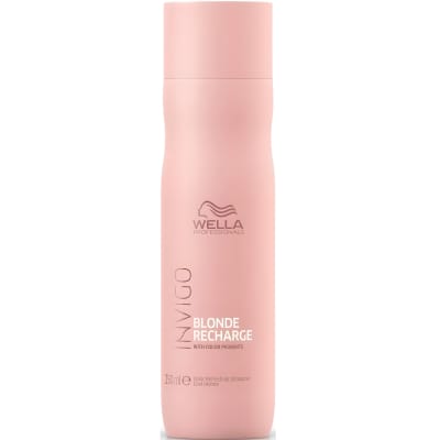 Wella Professionals Invigo Blonde Recharge Shampoo Neutralizador Cabello Rubio