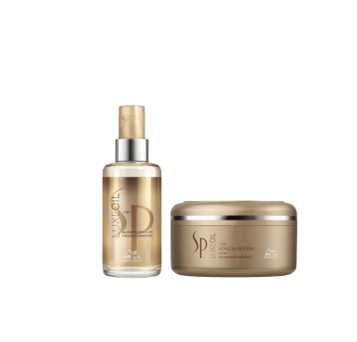 Duo SP Luxe Oil  elixir 100 ml+ keratine mascarilla 150ml