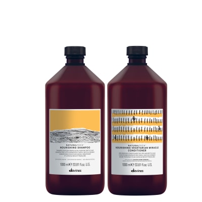 Davines Nourishing Dúo XL Shampoo 1000 ml + Vegetarian Miracle Conditioner 1000 ml