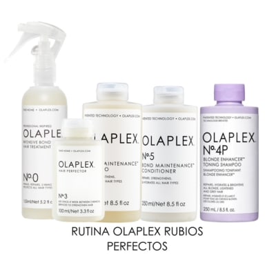 RUTINA OLAPLEX RUBIOS PERFECTOS