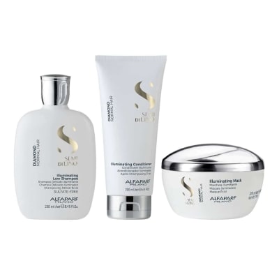 Alfaparf Milano Diamond Illuminating Pack Shampoo + Acondicionador Cabello Opaco