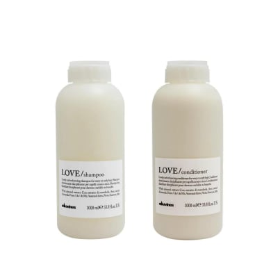 Davines Love Curl Pack Shampoo 1000 ml + Acondicionador 1000 ml Cabello Rizado