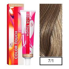 Wella Professionals Color Touch Tinte Semipermanente Rubio Mediano Ceniza 7/1 60 gr