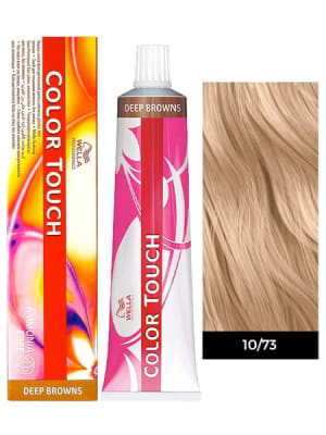 Wella Professionals Color Touch Tinte Semipermanente Rubio Platino Marrón Dorado 60 gr