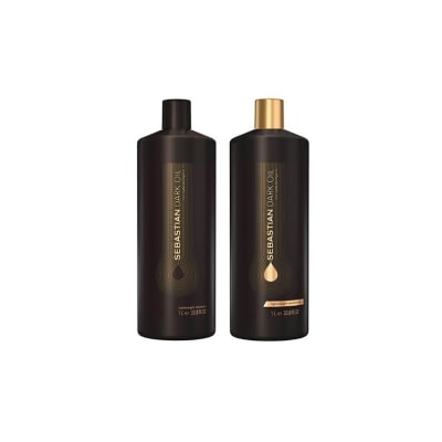 Sebastian Professional Dark Oil Pack XL Shampoo 1000 ml + Acondicionador 1000 ml
