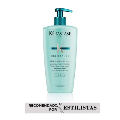 KERASTASE FORCE ARCHITECTE  Shampoo Para cabello Dañado 500ml