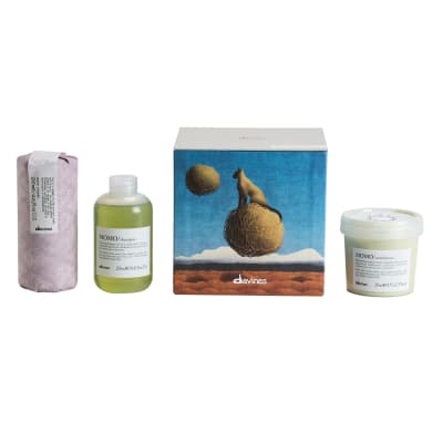 Davines Momo Pack Shampoo 250 ml + Acondicionador 250 ml + This Is A Primer 250 ml Cabello Seco