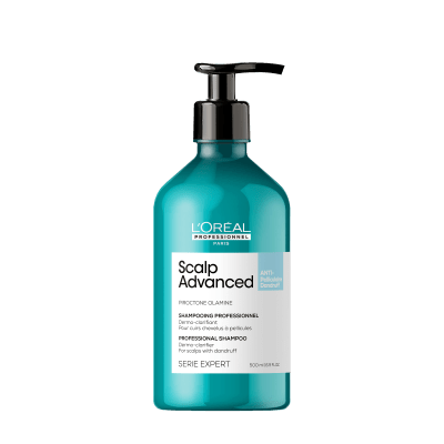 Loreal Shampoo Scalp Alvanced para cuero cabelludo graso 500ml
