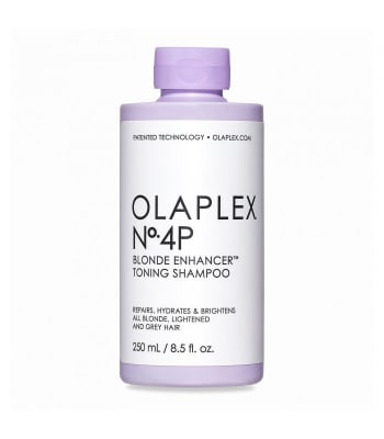 Olaplex No.4P Blonde Enhancer Toning Shampoo Neutralizador Cabello Rubio 250 ml