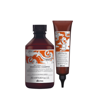 Davines Naturaltech Pack Energizing Shampoo 250 ml + Gel Fortalecedor 150 ml Anticaída