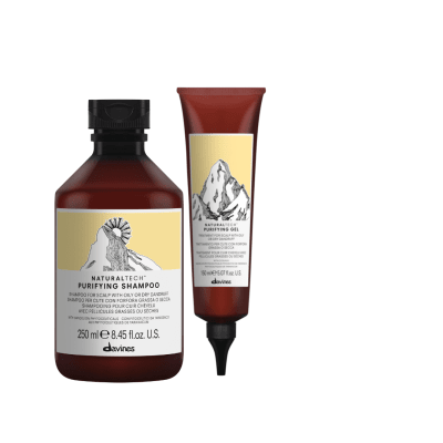 Davines Naturaltech Pack Purifying Shampoo 250 ml + Gel Tratamiento 150 ml Anticaspa