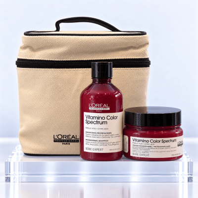 L’ORÉAL PROFESSIONNEL Vitamino Color Spectrum Pack Color – Shampoo + Mascarilla + Neceser