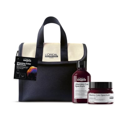 L’ORÉAL PROFESSIONNEL Vitamino Color Spectrum Pack Color – Shampoo + Mascarilla + Neceser