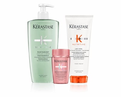 Kerastase Specifique pack XL Bain Divalent 500 ml + Nutritive Lait Vital 200 ml + Mini talla de regalo