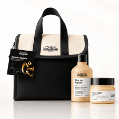 Pack Loreal Professionnel Absolut Repair Shampoo 300 ml + Mascarilla 250 ml + Neceser 0