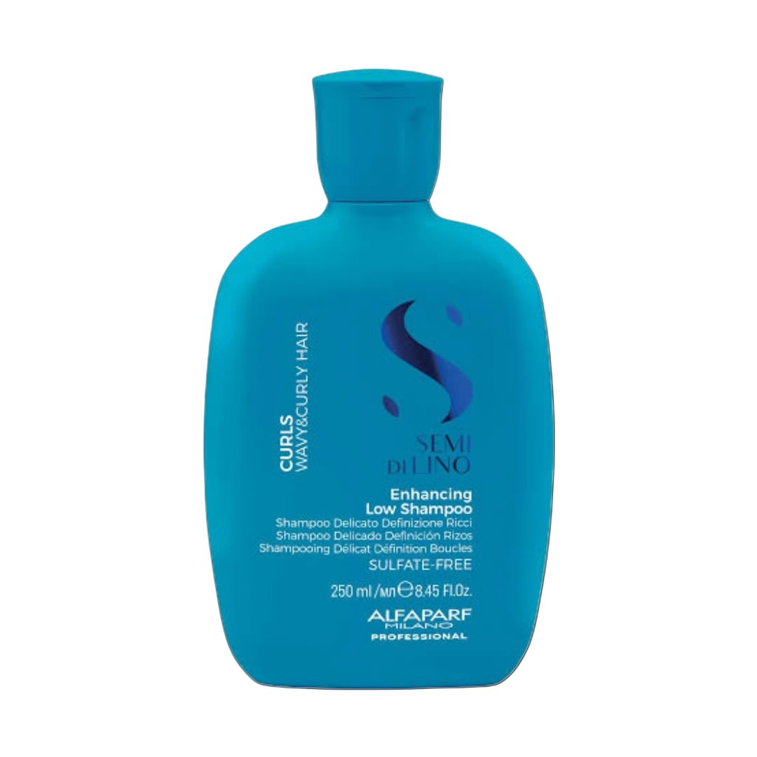 Alfaparf Milano Semi Di Lino Curls Enhancing Low Shampoo Shampoo Cabello Rizado u Ondulado 250 ml1