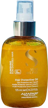 Alfaparf Milano Semi Di Lino Sunshine Hair Protective Oil Protección UV Cabello Expuesto al Sol 125 ml1