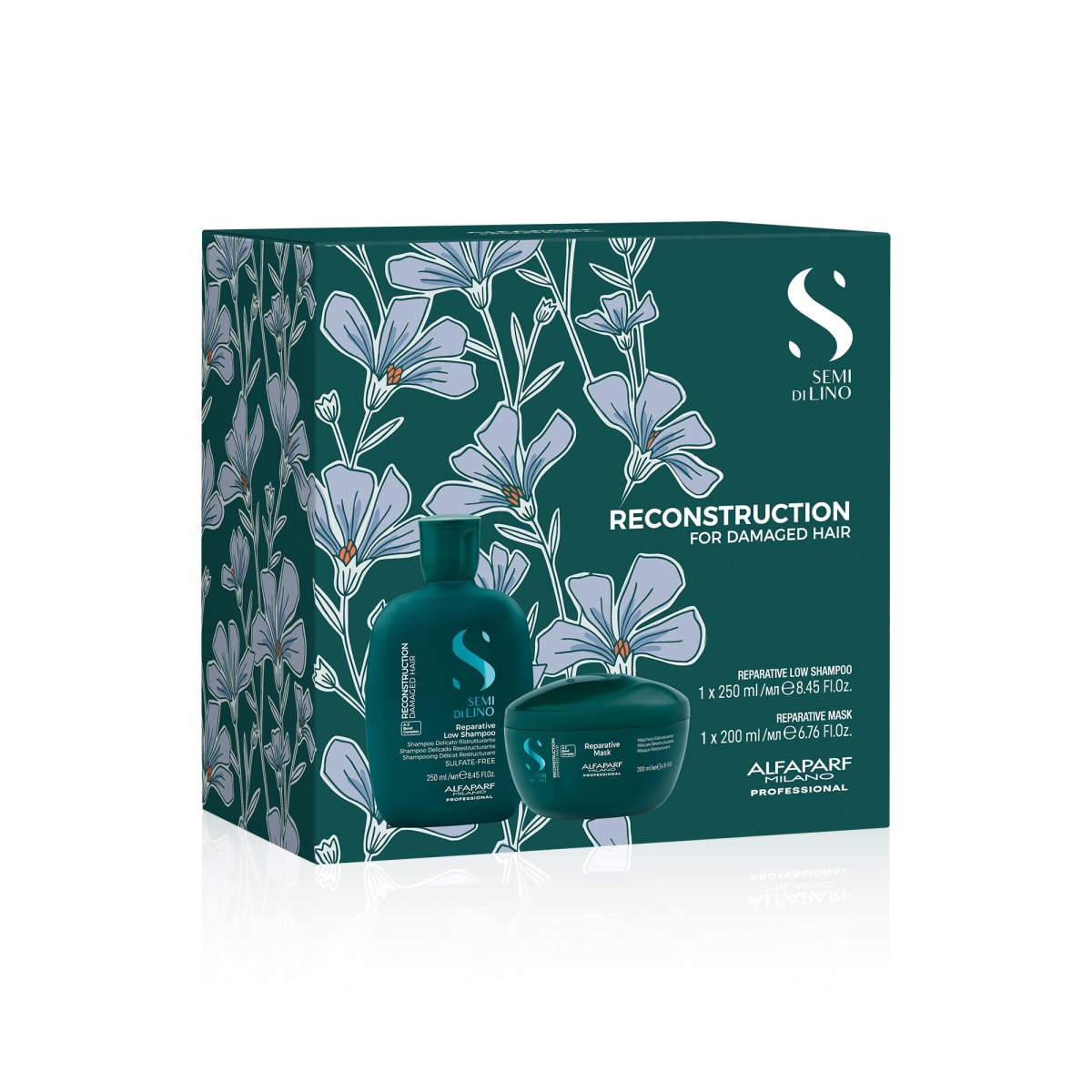 Pack Reconstruction Alfaparf Shampoo+ Mascarilla4