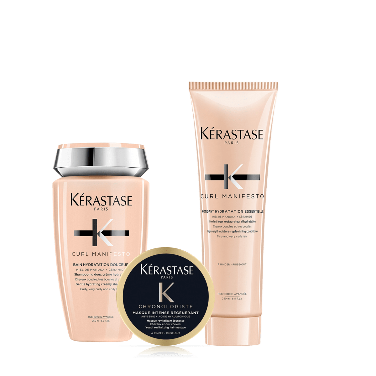 Kerastase Curl Manifesto Pack Shampoo+ Acondicionador+ Minitalla Kerastase1
