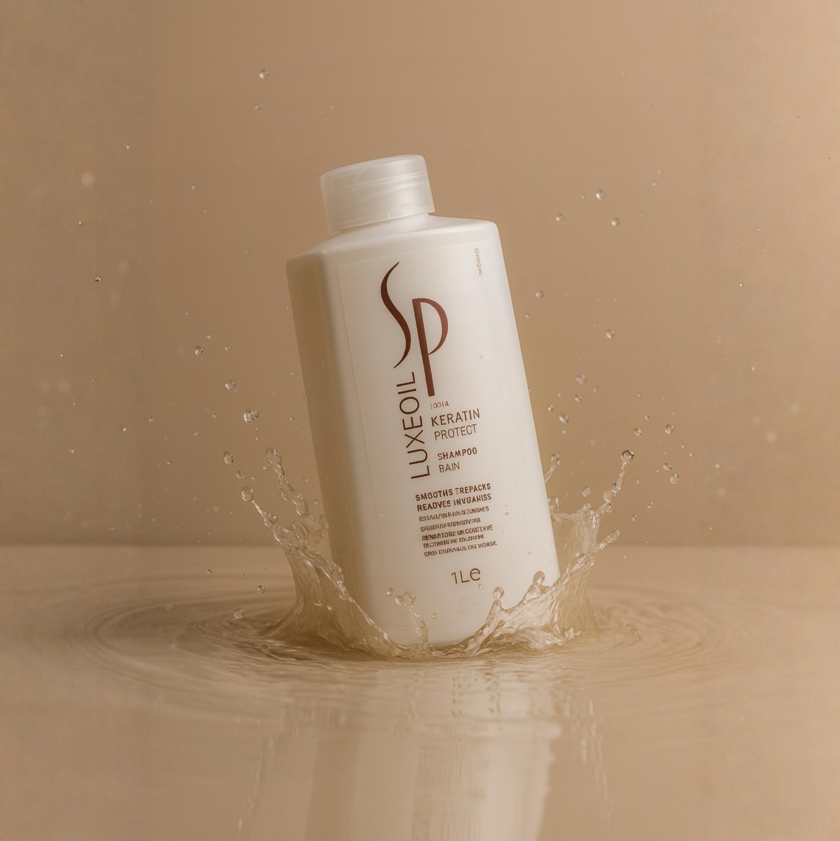 Wella SP Luxe Oil Keratin Shampoo 1000 ml – Shampoo Protector con Queratina (Formato Profesional)3
