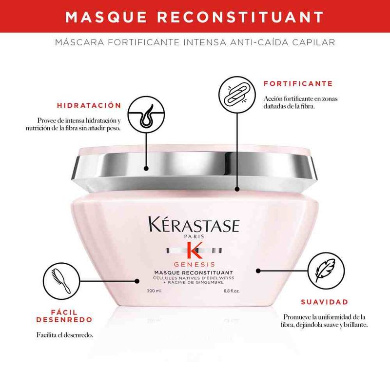 Kerastase GENESIS MASCARILLA RECONSTITUANT para cabello debilitado 200ml2