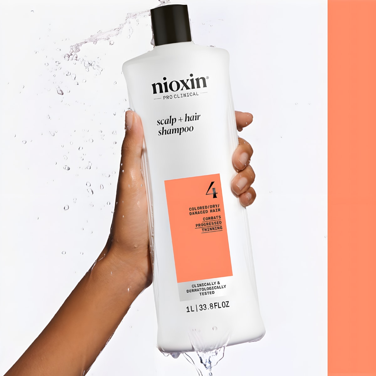 Nioxin Sistema 4 Shampoo Cabello Teñido con Adelgazamiento Avanzado 1000 ml2