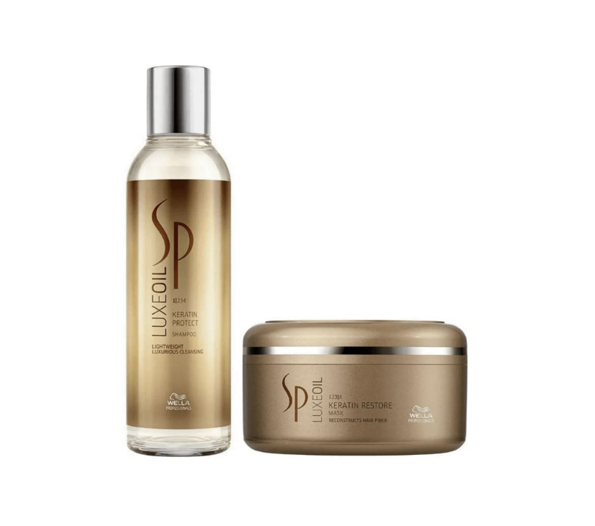 Wella Professionals SP Luxe Oil Pack Shampoo 200 ml + Mascarilla 150 ml1