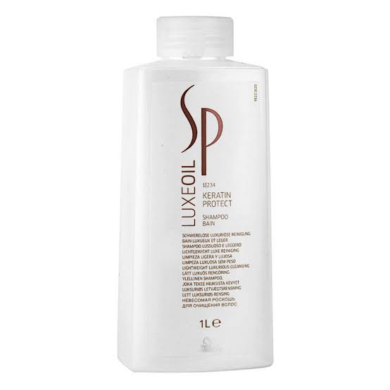 Wella Professionals SP Luxe Oil Keratin Shampoo Protector con Queratina Formato Profesional 1000 ml1