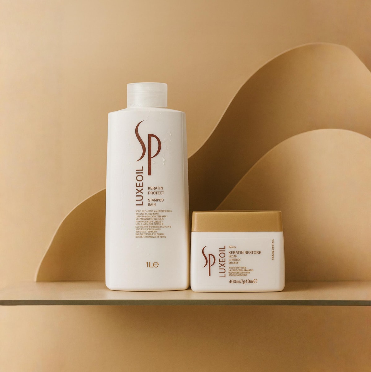 Wella Professionals SP Luxe Oil Pack XL Shampoo 1000 ml + Mascarilla 400 ml3