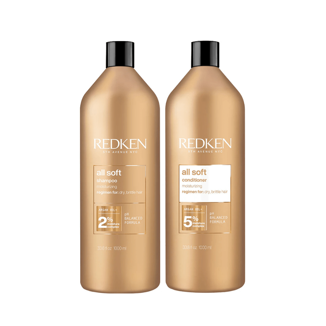 Redken All soft Duo XL shampoo 1000ml+ Acondicionador 1000ml1