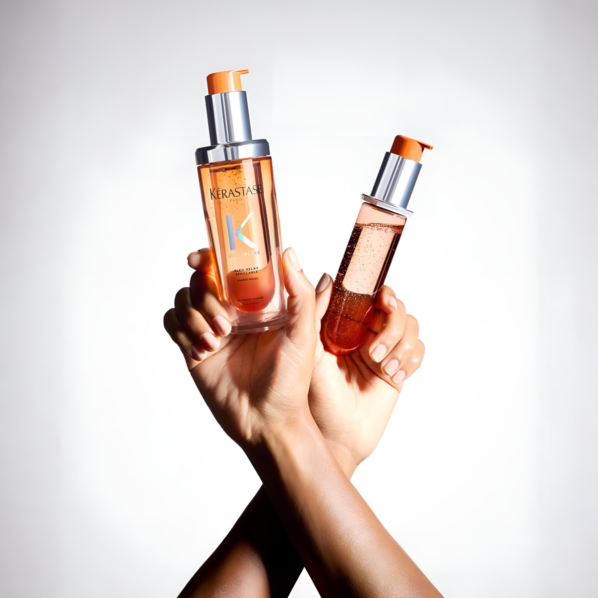 Kerastase L'HUILE OLEO-RELAX RECARGABLE 75 ML para cabello con frizz1