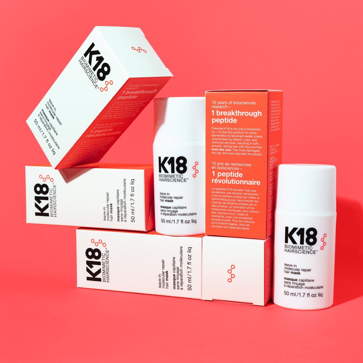 Compra K18 Mascarilla Molecular Sin Enjuague 50 ml – Reparación Capilar Profesional Perú3