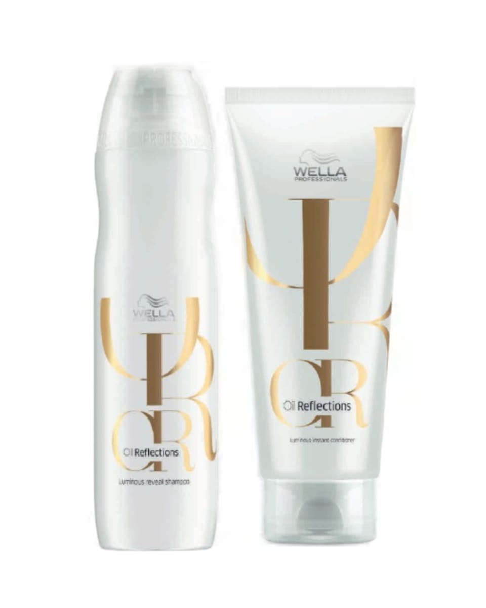 Wella Professionals Oil Reflections Pack Shampoo 250 ml + Acondicionador 200 ml Brillo1