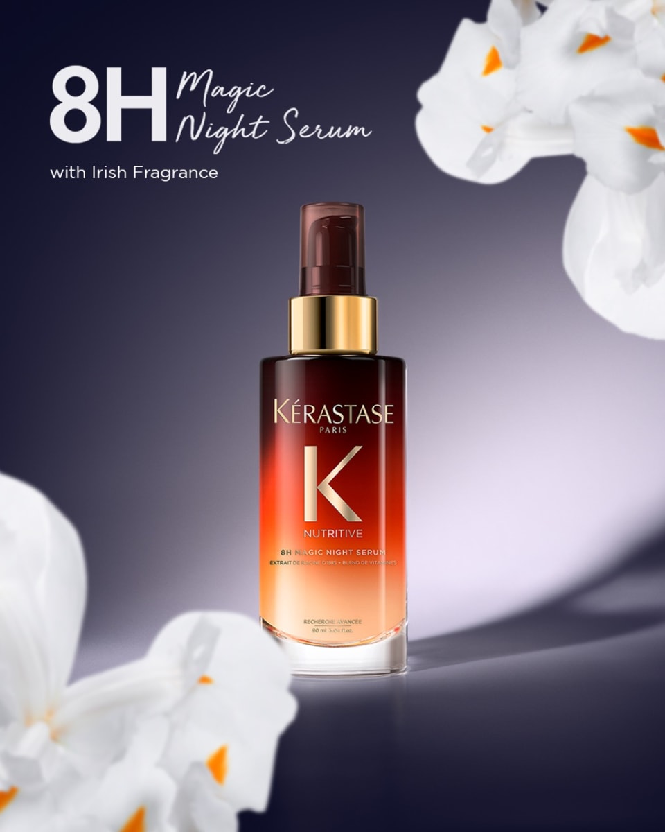KERASTASE Serum 8H Magic NIGHT REPAIR Nutrición Nocturna para cabello seco 90ML4