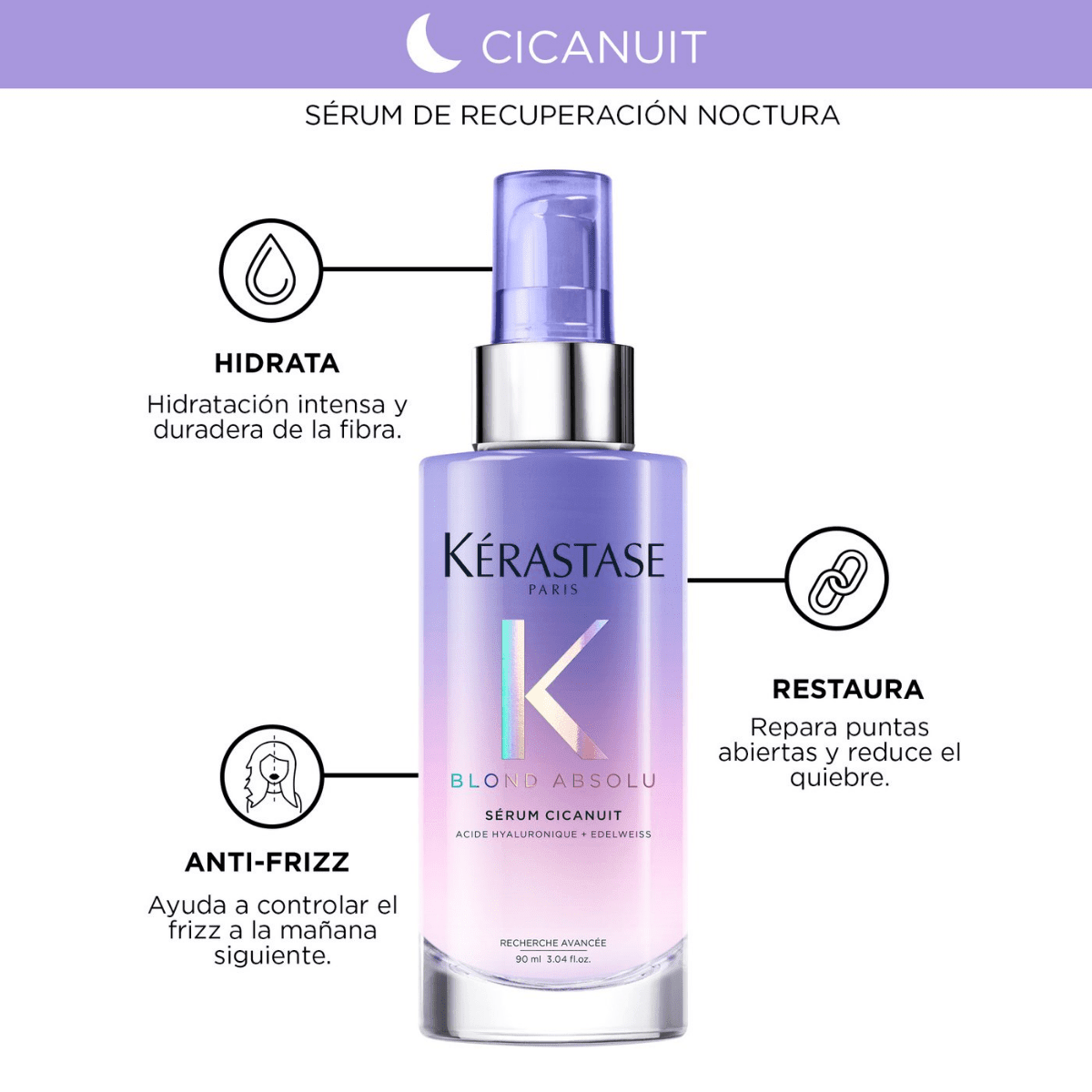 Kerastase SERUM BLOND ABSOLU CICANUIT Cabellos Rubios 90ML1