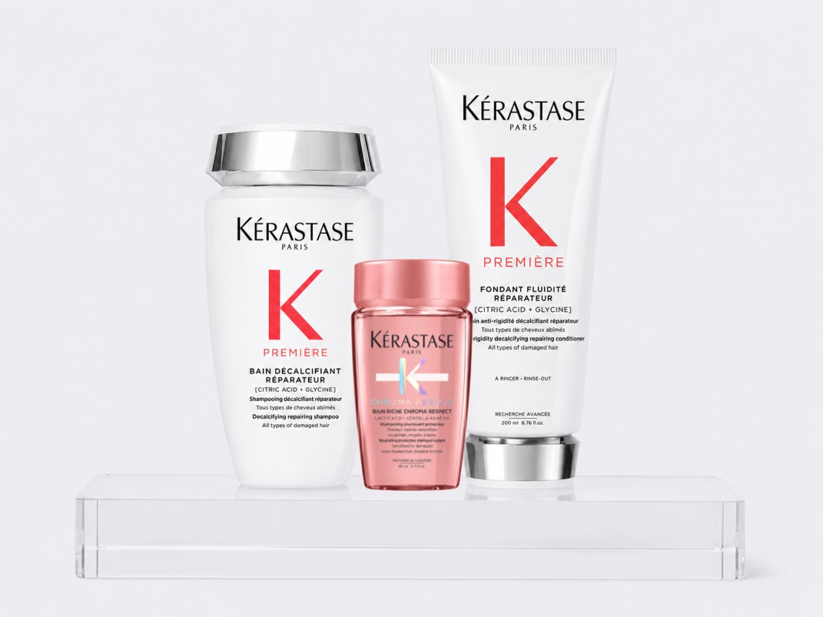 Kerastase Premiere Pack Cabello Dañado Shampoo 250 ml + Fondant 200 ml + Travel1