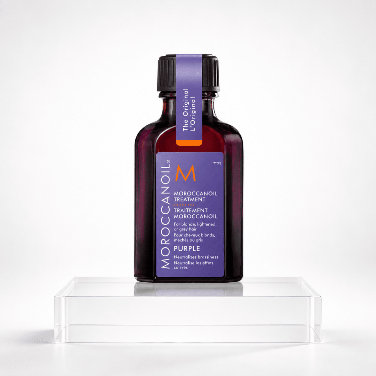 Moroccanoil Treatment Purple para Cabello Rubio, Decolado o Canoso Travel 25 ml2