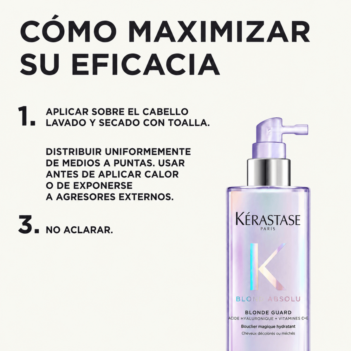 Kerastase Blond Absolu Blonde Guard Leave-In Spray 190 ml8