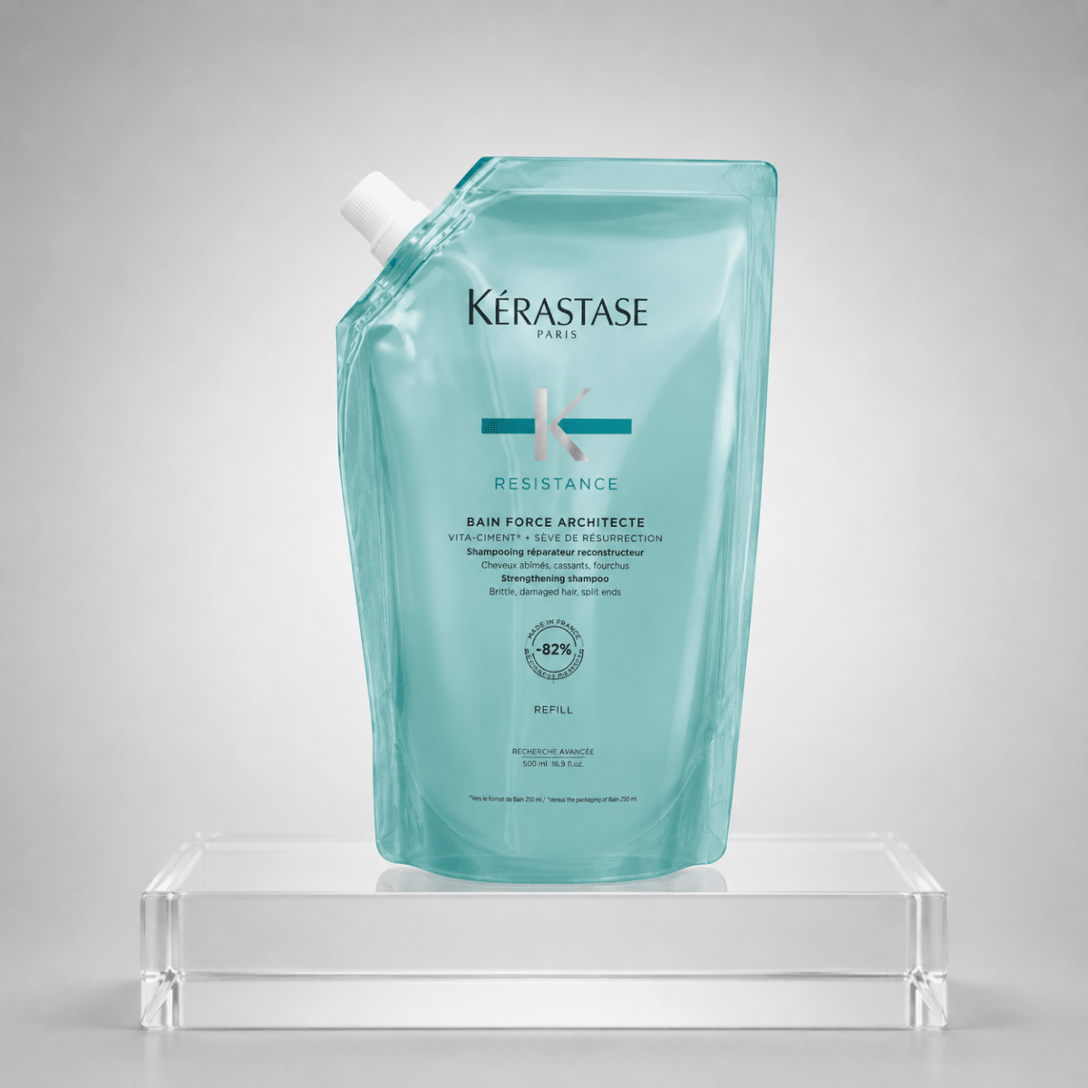 Kerastase Resistance Bain Force Architecte Shampoo Refill 500 ml1