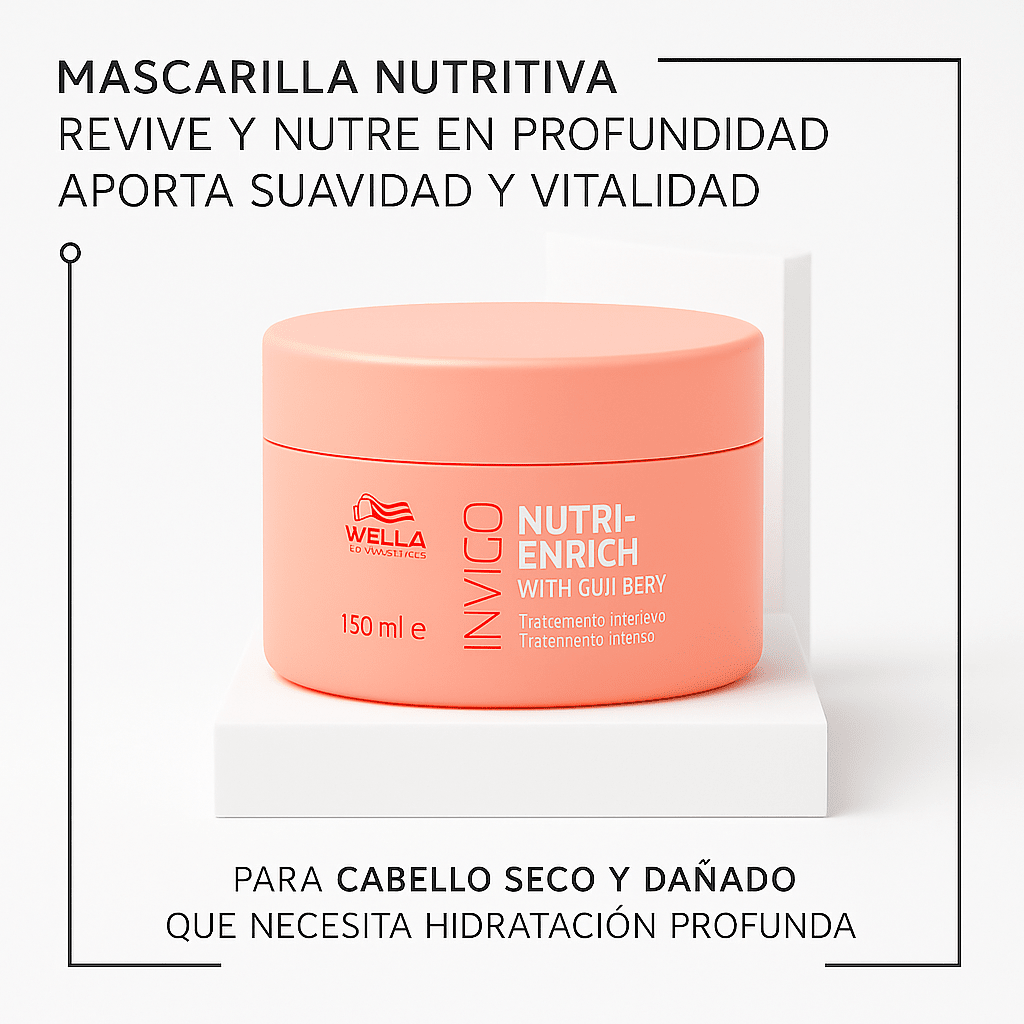 Wella Professionals Invigo Nutri-Enrich Mascarilla Nutritiva 150 ml2
