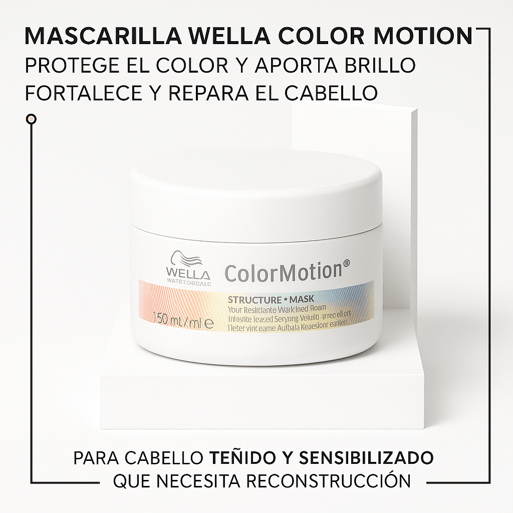 Wella Professionals ColorMotion+ Mascarilla Reparadora Cabello Teñido 150 ml2