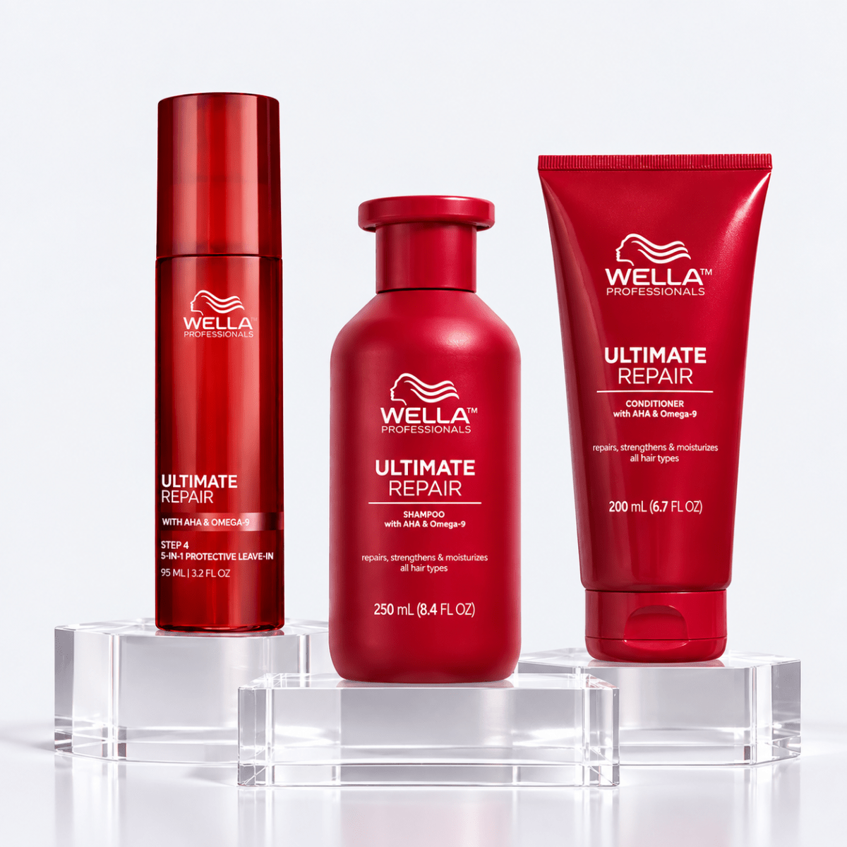 Wella Professionals Ultimate Repair Pack Shampoo 250 ml + Conditioner 200 ml + Leave-In 95 ml1