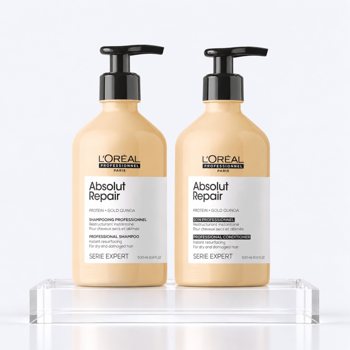 Loreal professionnel absolut repair pack shampoo 500 ml + conditioner 500 ml1